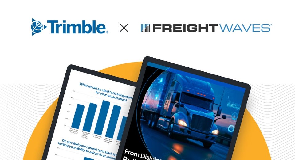 New white paper from Trimble and FreightWaves explores logistics tech challenges
