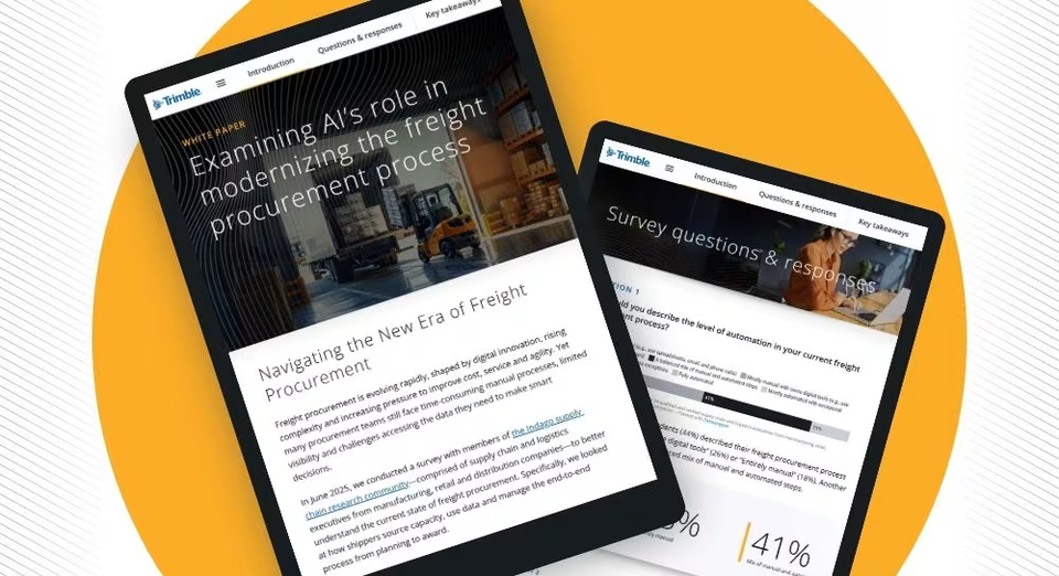 Examining AI’s role in modernizing the freight procurement process