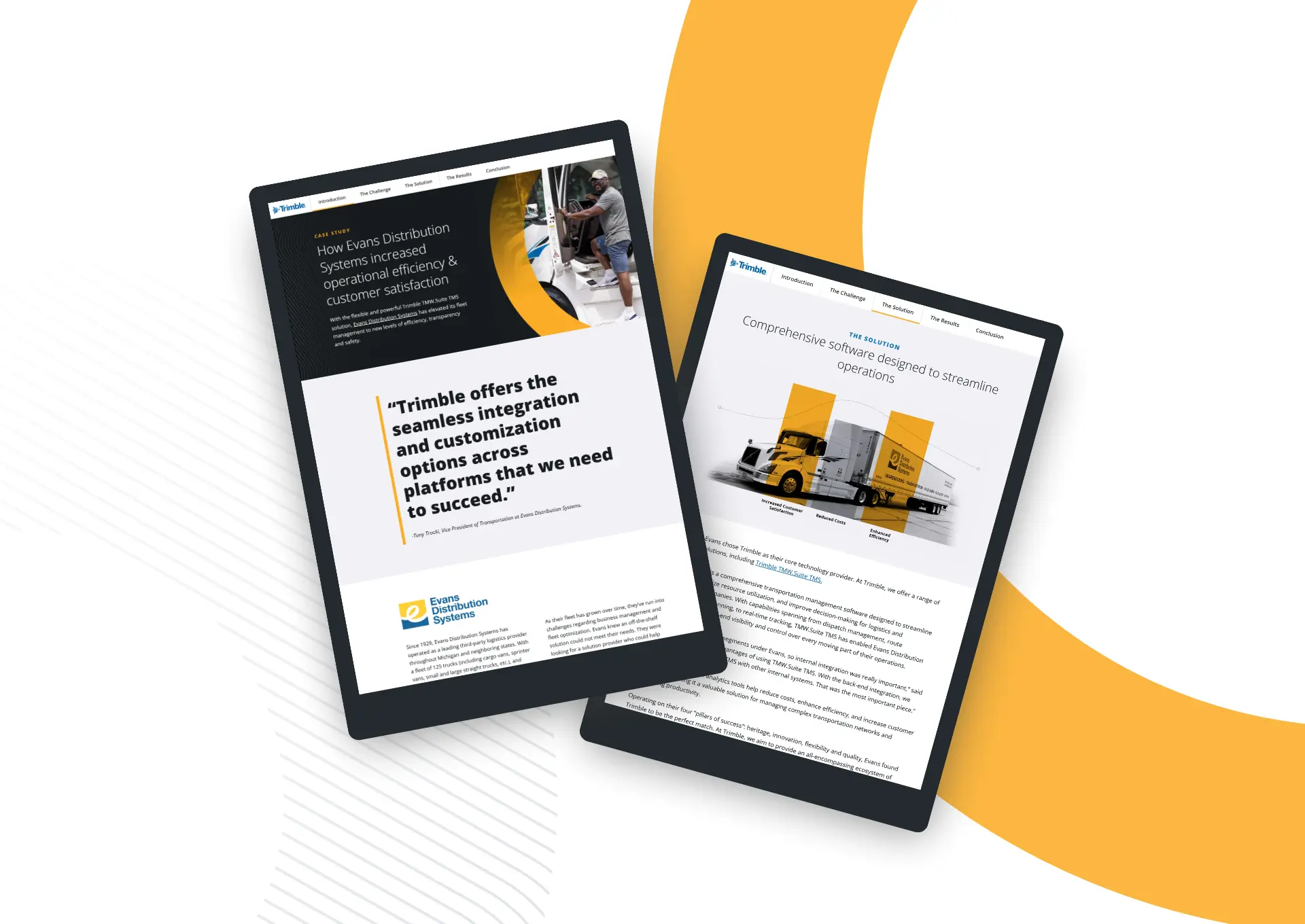 Watch: How Evans Distribution Systems increased efficiency with Trimble TMW.Suite TMS