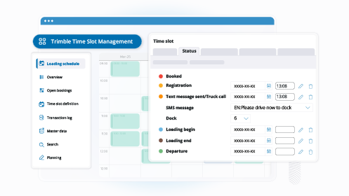 Dock Scheduling Software: Time Slot Management | Trimble