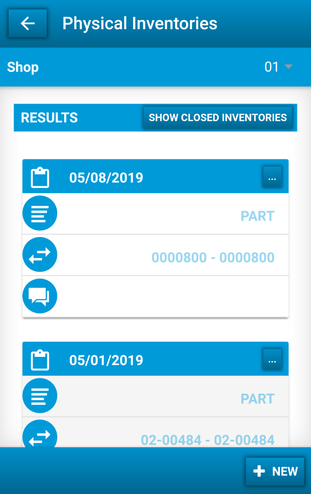 Parts Room App