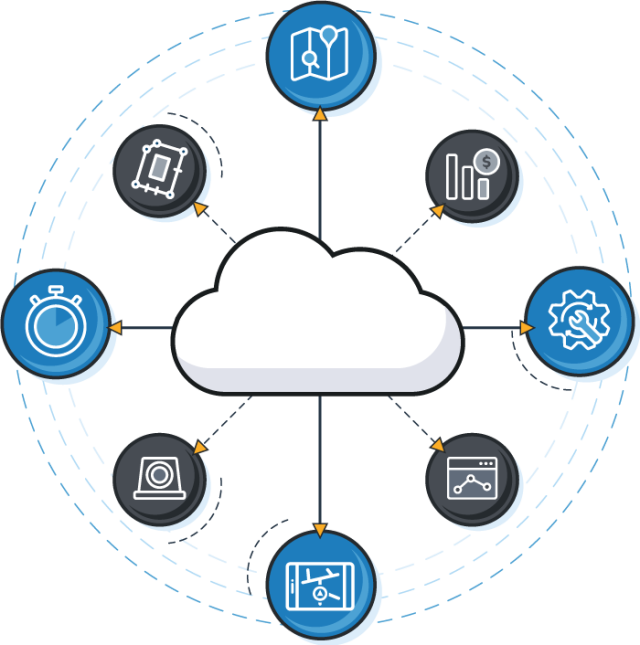 Trimble Transportation Cloud Illustration