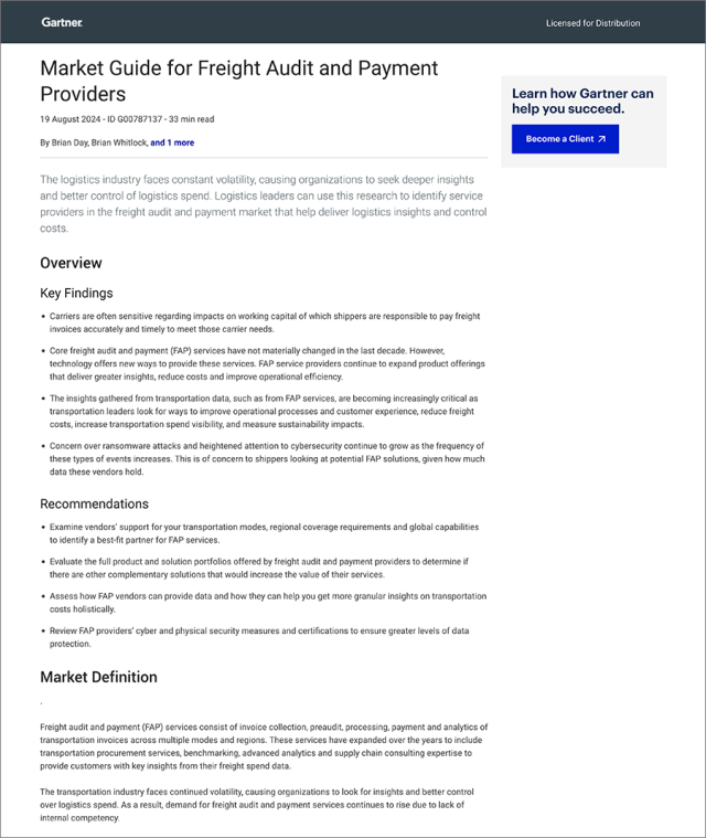 Gartner Market Guide