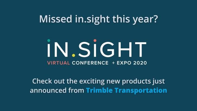 in.sight 2020 Product Launches