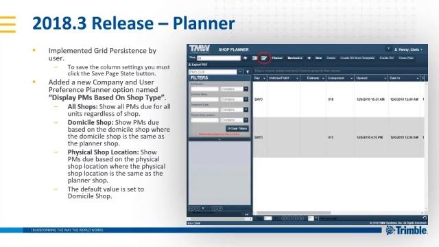 FMS - 2018.3 Version Release