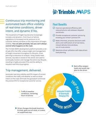 Trip Management Feature Sheet