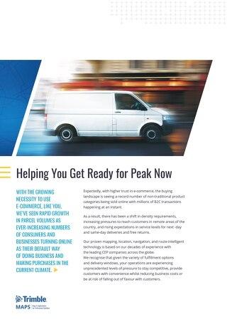 Helping You Get Ready for Peak Now