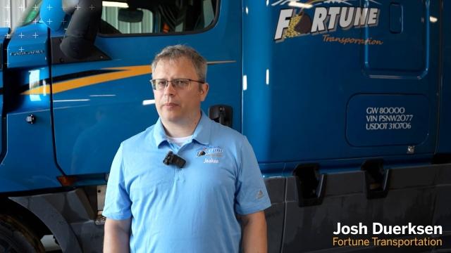 WATCH: Fortune Transportation Partners With Trimble To Improve Driver Safety