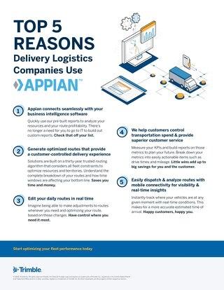 Appian Top 5 Reasons 2025