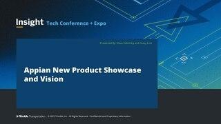 Appian Product Showcase And Vision