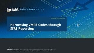 Harnessing VMRS Codes through SSRS Reporting