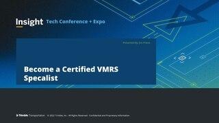 Become a Certified VMRS Specialist