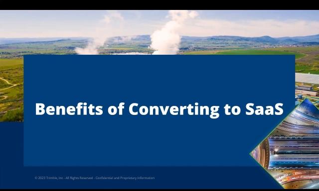 Lift and Shift Your Trimble Solution: The Benefits of Converting to SaaS