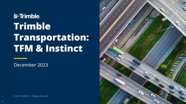 Road to Innovation: TFM & Instinct