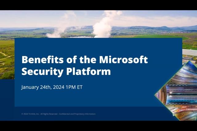 Webinar: Converting to SaaS: The Benefits of the Microsoft Security Platform