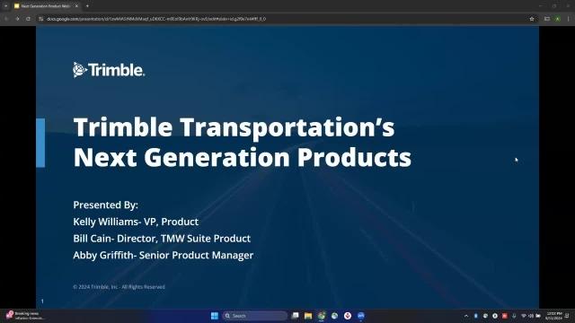 Enterprise Innovation Series: Next Generation TMS and Mobile Comm