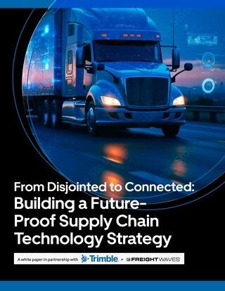 From Disjointed to Connected: Building a Future-Proof Supply Chain Technology Strategy | Trimble white paper