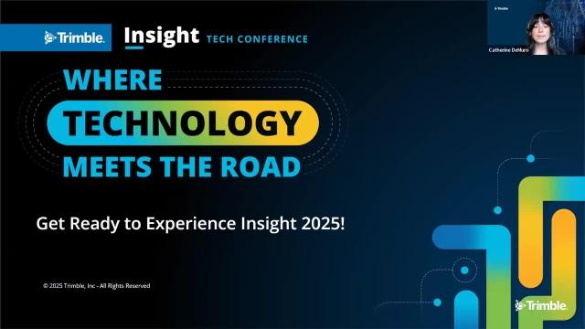 Trimble Insight 2025: Know Before You Go